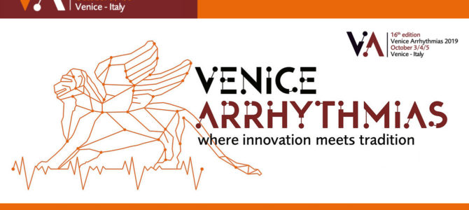 Congresso Venicearrhytmias – VENEZIA 3-4-5 Ottobre 2019